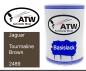 Preview: Jaguar, Tourmaline Brown, 2489: 500ml Lackdose, von ATW Autoteile West.